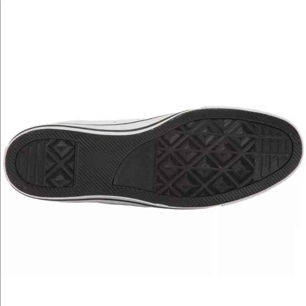 ✨1 HOUR SALE CONVERSE WOMENS WHITE SHOES HI TOPS - Picture 3 of 5